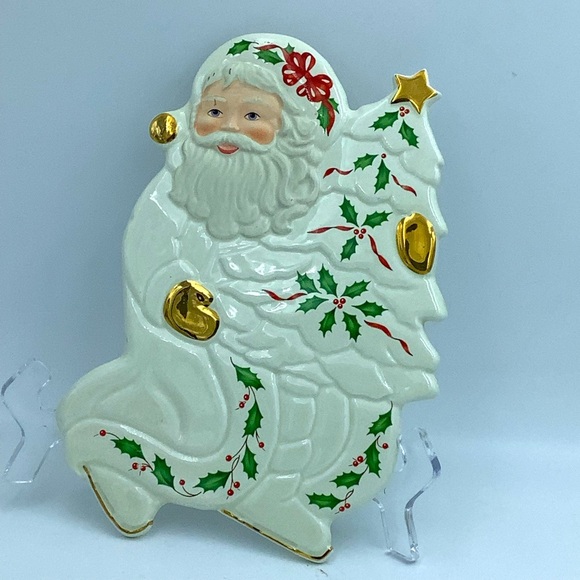 Lenox Santa Trivet - Picture 1 of 11